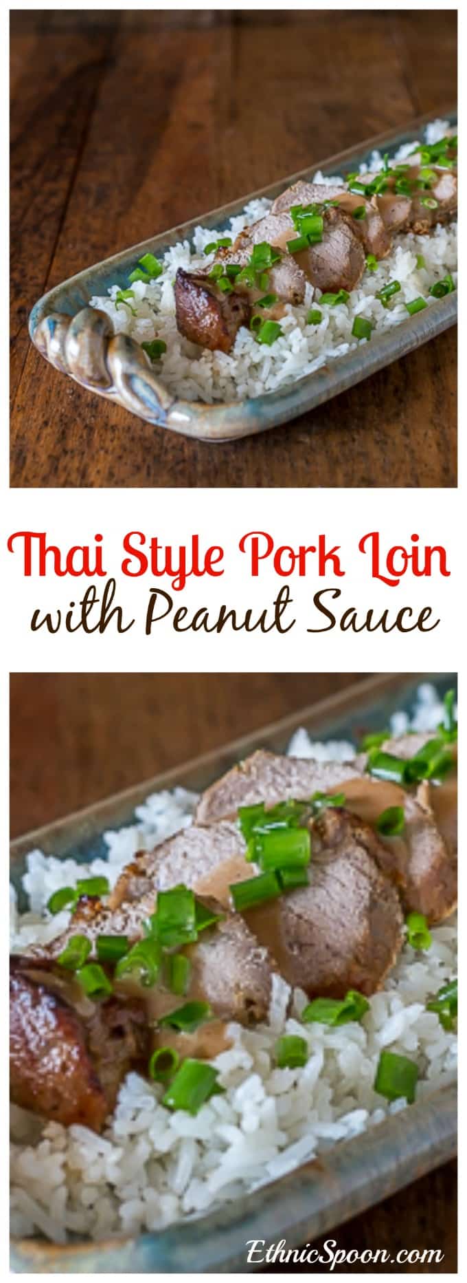 Thai Style Pork Loin With Peanut Sauce Analidas Ethnic Spoon