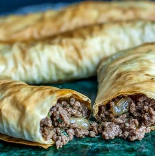 Burek is meat wrapped in phyllo
