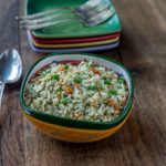 Arroz con pollo a traditional rice and chicken dish from Latin American |ethnicspoon.com