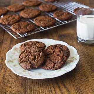 Aunt Lou's Chocolate drop cookies | ethnicspoon.com