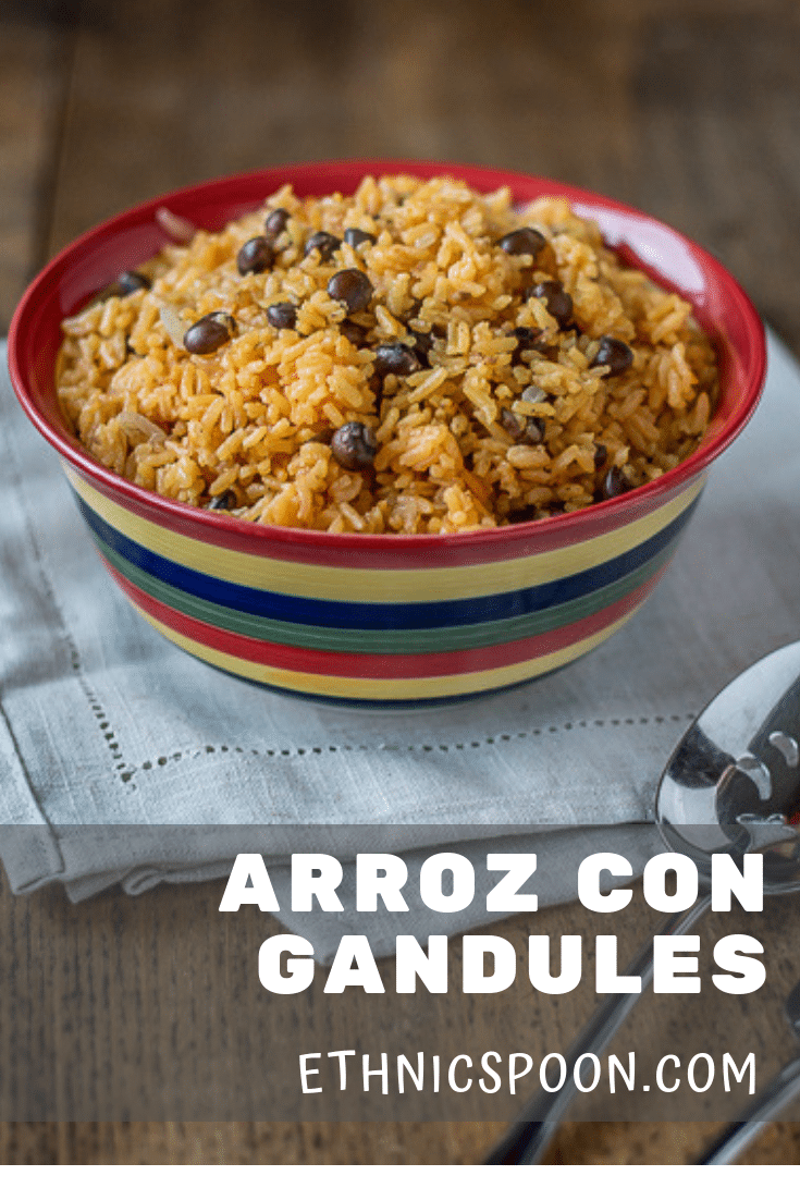 Arroz con Gandules - Analida's Ethnic Spoon