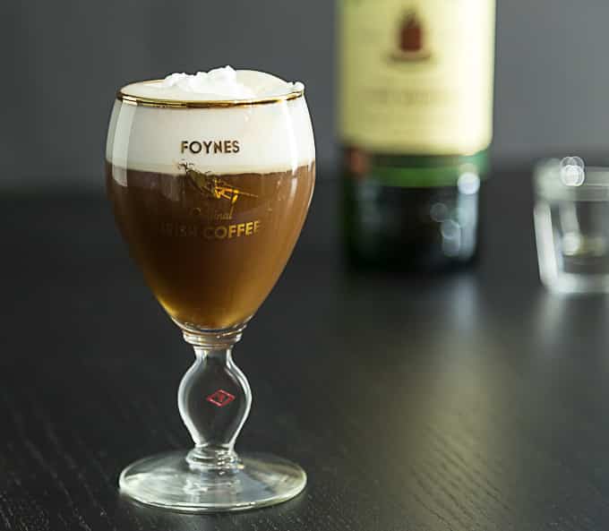 Irish deals coffee glass