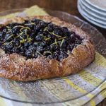 Blueberry crostata: A rustic quick and easy dessert | ethnicspoon.com