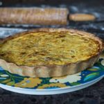 Zweibelkuchen: German onion quiche, creamy an delicious. | ethnicspoon.com