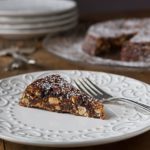Panforte: A 14th century Italian Chrismas dessest made with nuts, candied orange peel, dried fruits and aromatice spices. | Ethnicspoon.com