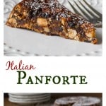 Panforte: A delicious 14th century Italian Chrismas dessest made with nuts, candied orange peel, dried fruits and aromatic spices. | Ethnicspoon.com