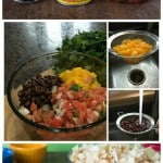 Super quick and easy 2 minute mango pico de gallo recipe | ethnicspoon.com