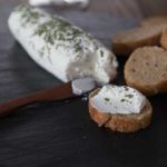 DIY home-made goat cheese with tarragon