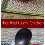 Amazing and incredibly easy Thai red curry chicken brings some heat and sweet flavors. One of my all time favorite dishes! | ethnicspoon.com