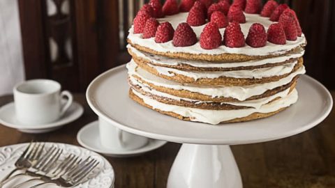 Tusenbladstarta - Thousand Leaves Torte Recipe Card