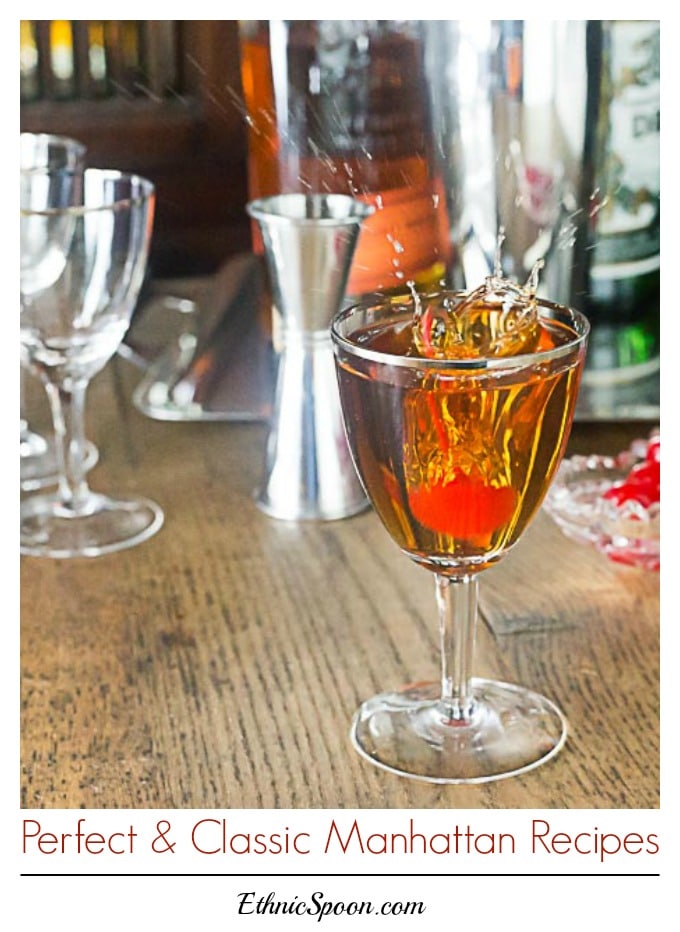 The Perfect and Classic Manhattan - Analida's Ethnic Spoon
