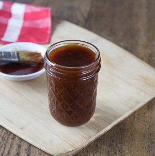 Sweet and spicy maple BBQ sauce with a little tangy flavor too. Get ready to grill and bring on the heat and sweet! | ethnicspoon.com