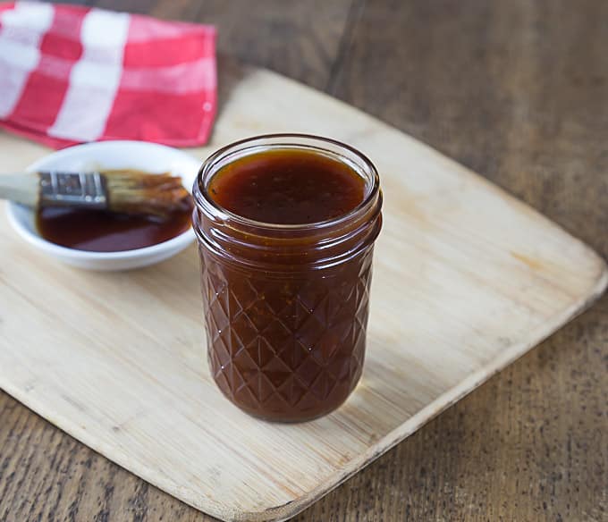 Sweet and spicy maple BBQ sauce with a little tangy flavor too. Get ready to grill and bring on the heat and sweet! | ethnicspoon.com
