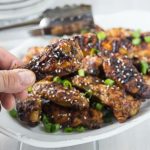Try some spicy and saucy Thai style chicken wings. your eye! Hot, sweet, salty & tangy! | ethnicspoon.com