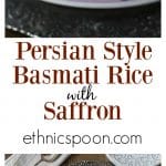 Try this delicious Persian style saffron rice with almonds and Craisins brings a contrast of flavors and textures. Light and fluffy basmati rice cooked to perfection with some crunchy almond and tangy Craisins. #BetterWithCraisins ad | ethnicspoon.com