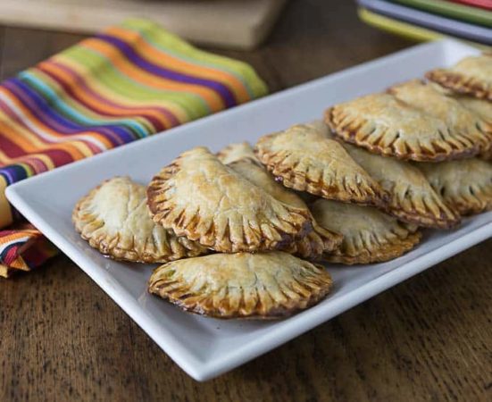 Avocado, Black Beans, Queso Fresco Empanadas