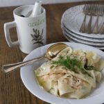 Quick and easy salmon ravioli made with wonton wrappers. You'll love this time saving recipe and serve it with a simple lemon dill white wine sauce. | ethnicspoon.com