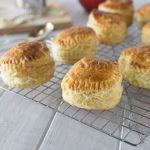 Try one of my favorite Latin recipes: Pastelitos de Pollo or spicy chicken in puff pasty is a delicious and easy street food you can make at home. | ethnicspoon.com