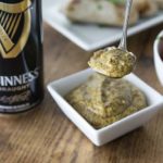 Like a spicy mustard? Try a zesty Guinness whole grain homemade mustard with some real bite. This goes great with Irish bangers and mash. This is so simple to make and you only need a blender. | ethnicspoon.com