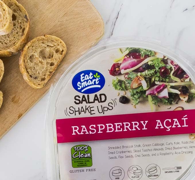 My favorite Eat Smart shake ups is the raspberry acai kit with a tangy and sweet dressing! The Eat Smart salad kits are perfect to complement any weeknight meal. All the beautifully fresh ingredients are packed into one delicious bag for your convenience, toppings and all! | ethnicspoon.com