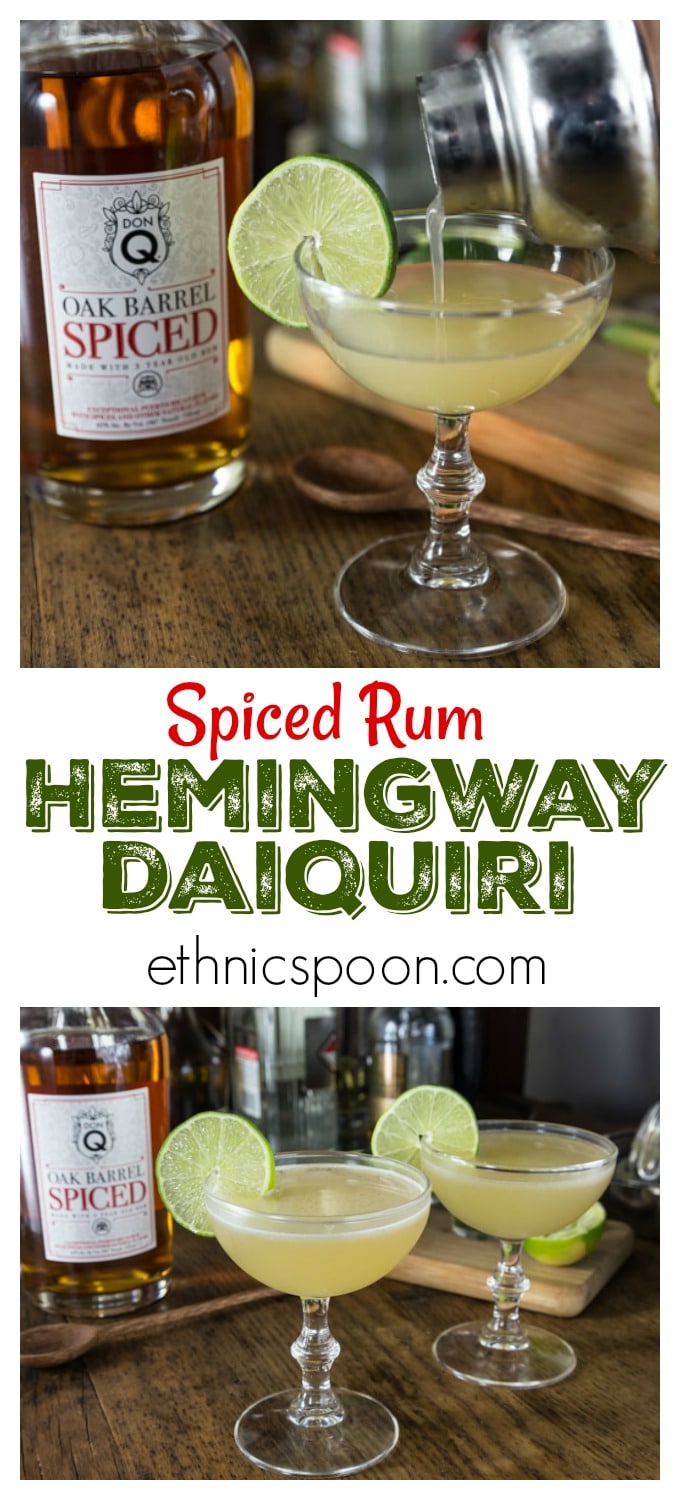 The Hemingway Daiquiri Cocktail Recipe - Analida's Ethnic Spoon