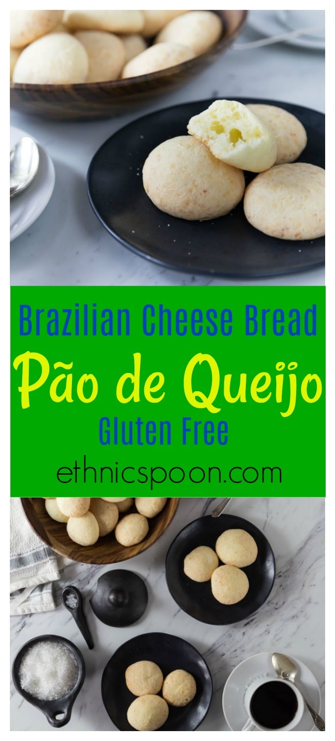 Authentic Brazilian Cheese Bread - Pão de Queijo - Analida's Ethnic Spoon