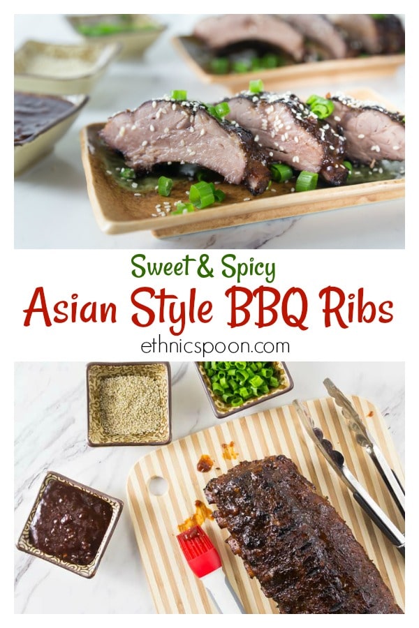 Asian Inspired Sweet and Spicy BBQ Ribs - Analida's Ethnic Spoon