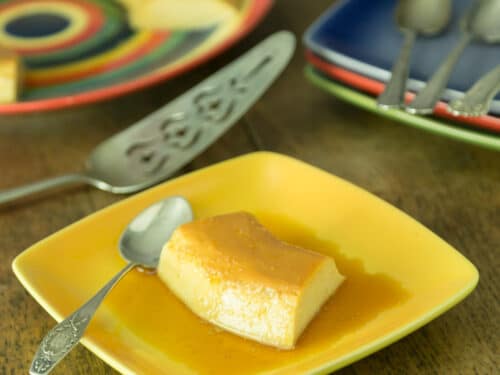 Leche Flan in Cups [ No Steam, No Bake, No Oven, No Mixer ] 