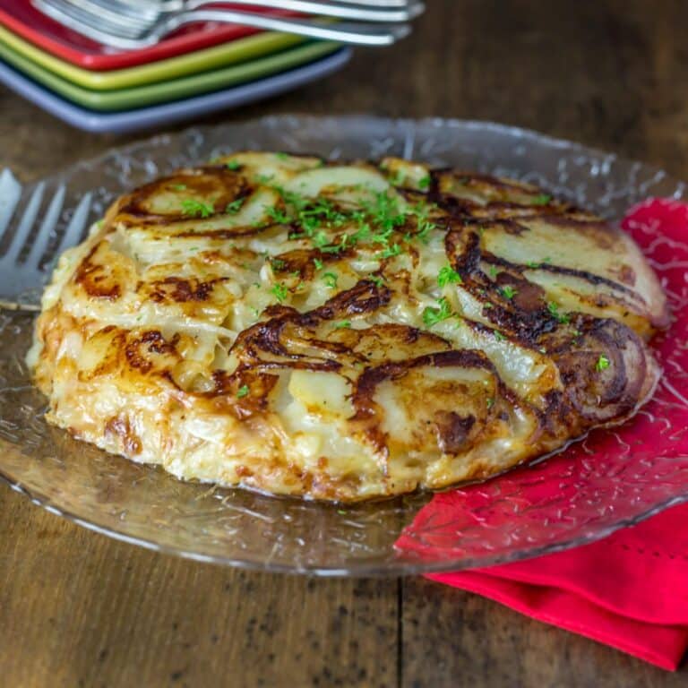 Frico - Italian Potato Pie - Step by Step