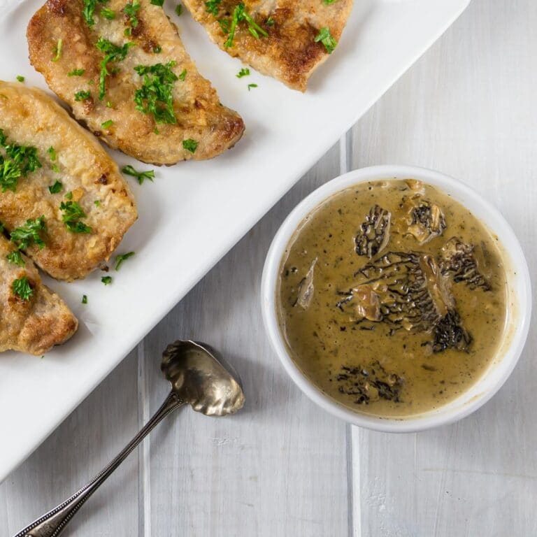 Pork Chops in Morel Mushroom Sauce Analida's Ethnic Spoon