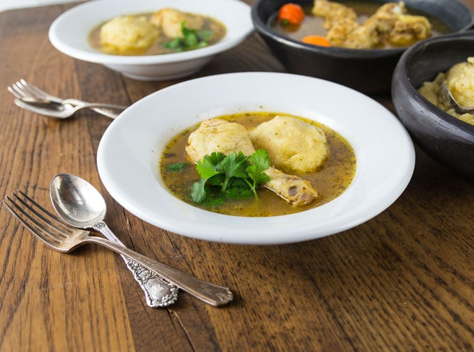 African Pepper Chicken Soup with Fufu Analida's Ethnic Spoon