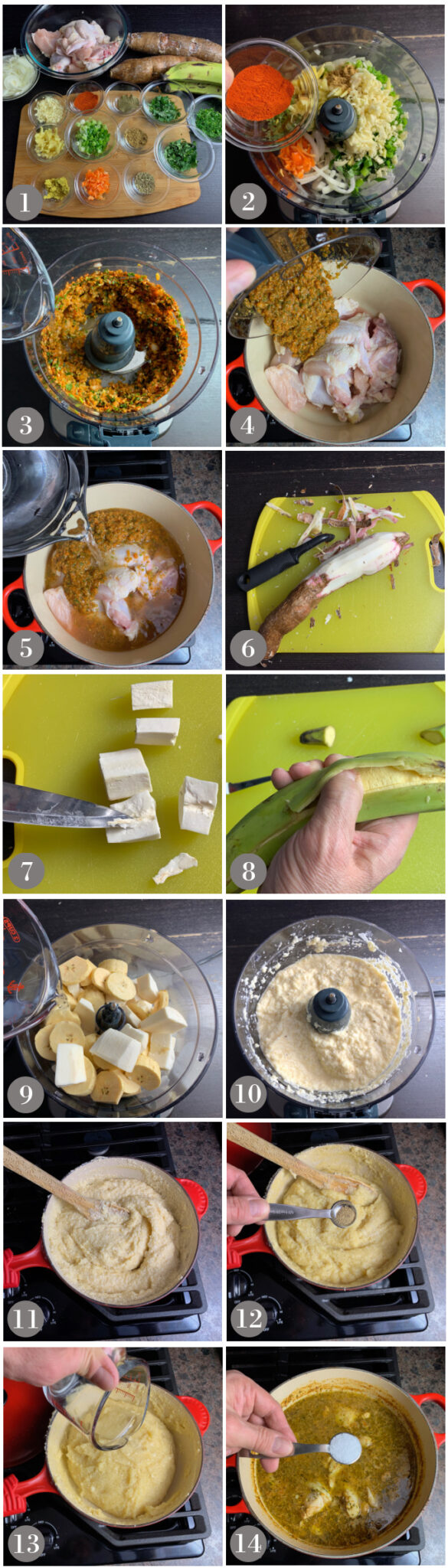 African Pepper Chicken Soup with Fufu Analida's Ethnic Spoon