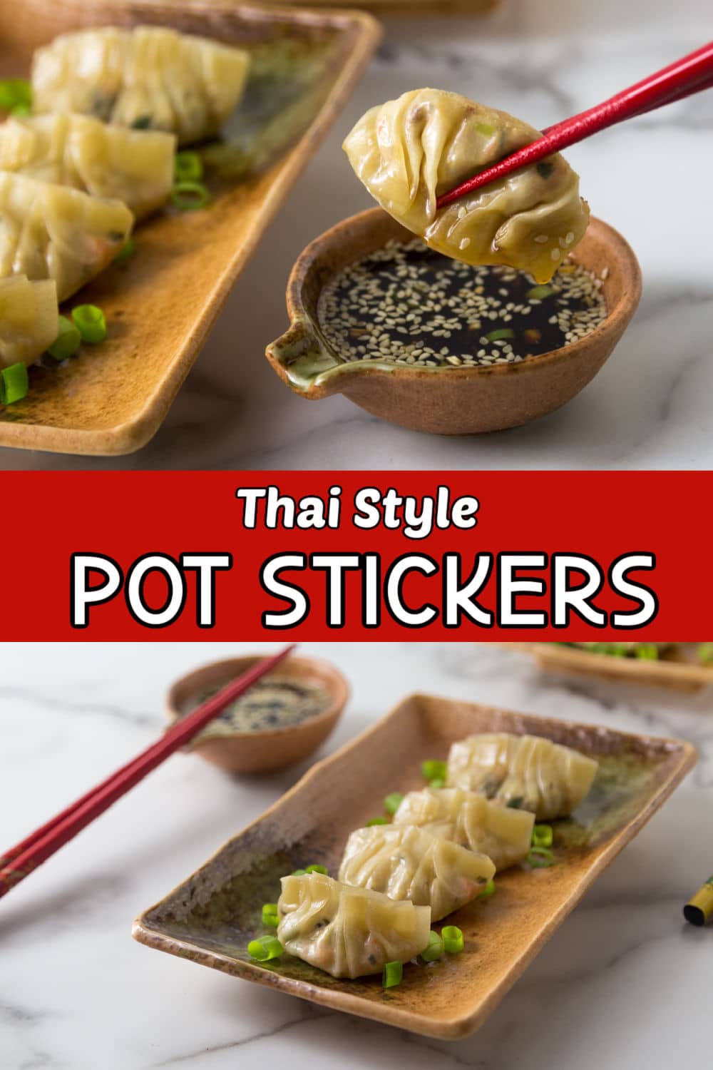 Thai Style Chicken Pot Stickers - Analida&amp;#39;s Ethnic Spoon