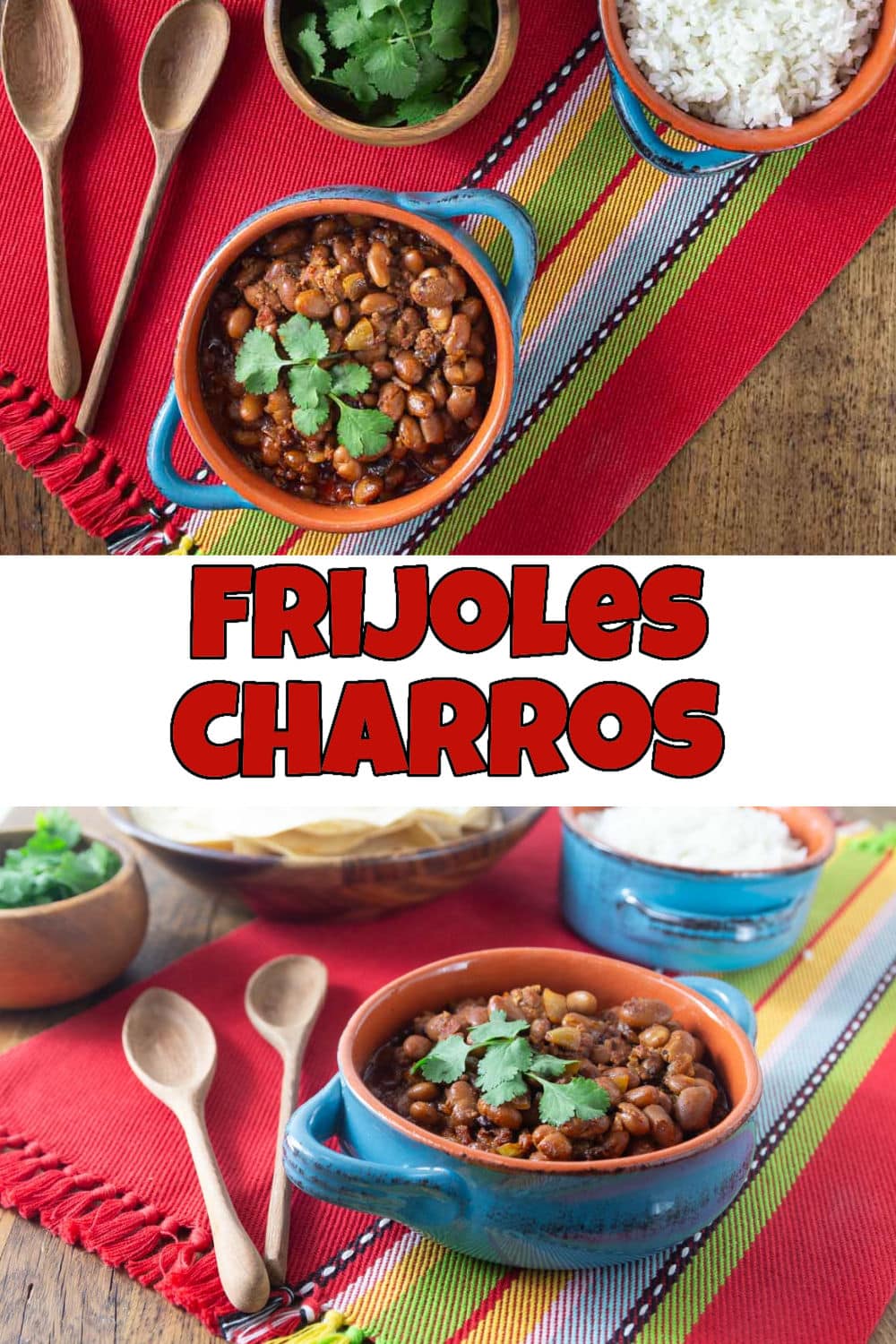 Frijoles Charros - Mexican Beans with Chorizo - Analida's Ethnic Spoon